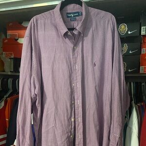 Polo Ralph Lauren button down shirt 17.5 Neck 35 Arms